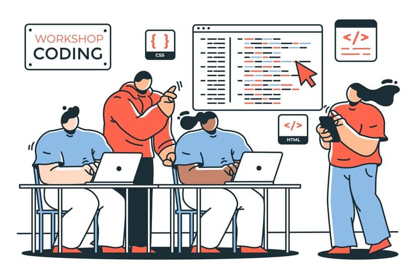 Workshop Coding Illustration